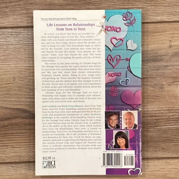 5/$15 Chicken Soup for the Teenage Soul on Love & Friendship(Preowned Paperback) - Picture 2 of 9
